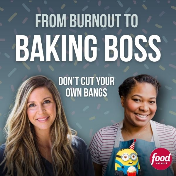 from burnout to baking boss, Asia Coffee interview on Don't Cut Your Own Bangs podcast with Danielle Ireland