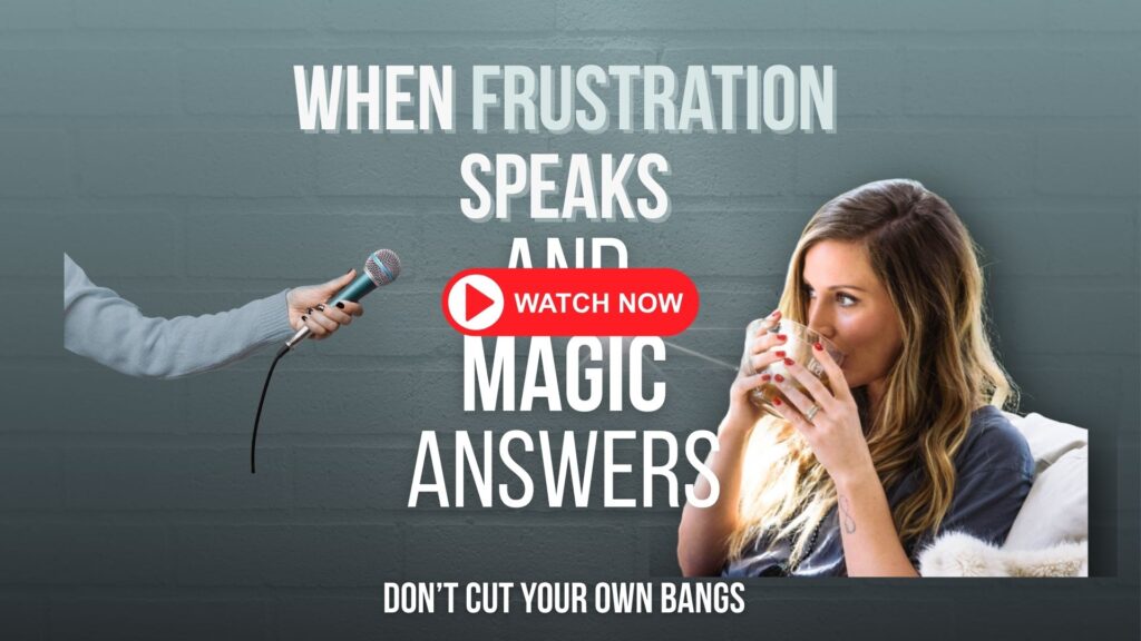 When Frustration Speaks: Facing Adversity & Shutting Down Self Limiting Behavior